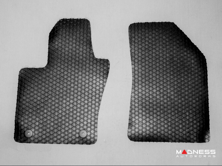Alfa Romeo Tonale Floor Mat Set - All Weather Rubber Front/ Rear 4 Piece Set - Hexomat