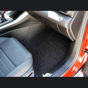 Alfa Romeo Tonale Floor Mats - All Weather - Rubber Woven Carpet - Front Set - Black 