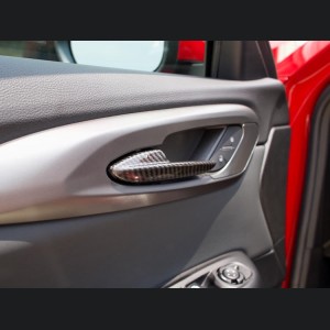 Alfa Romeo Tonale Interior Door Handle Trim Set - Carbon Fiber
