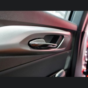 Alfa Romeo Tonale Interior Door Handle Trim Set - Carbon Fiber
