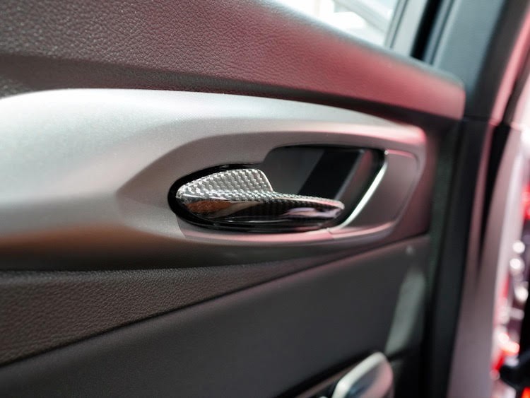 Alfa Romeo Tonale Interior Door Handle Trim Set - Carbon Fiber