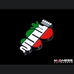 Alfa Romeo Emblem - Biscione - 3D - Large - Bolt On 