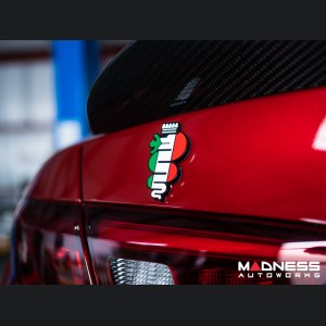 Alfa Romeo Emblem - Biscione - 3D - Set of 2 - Large - Self Adhesive Backing 