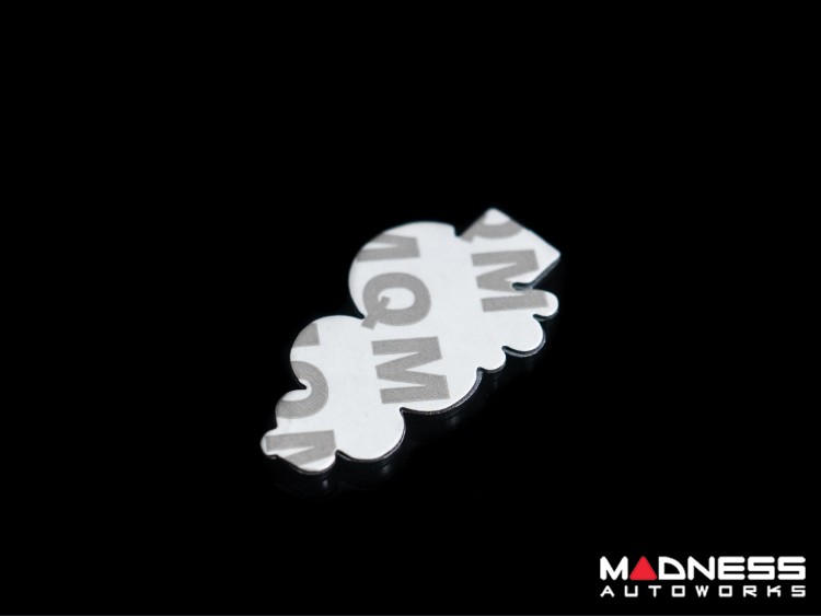 Alfa Romeo Emblem - Biscione - 3D - Set of 2 - Medium - Self Adhesive Backing 