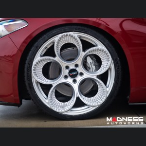 Alfa Romeo Stelvio Custom Wheels - set of 4 - KuhlFX - Forged - Gloss Silver 