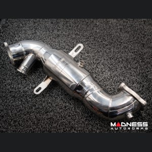 Alfa Romeo Giulia Downpipe - 2.0L - TUO - w/ Enlarged Shell