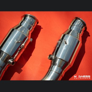 Alfa Romeo Giulia Downpipe Set - 2.9L - TUO - w/ Enlarged Shell