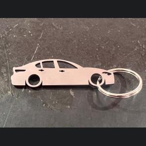 Alfa Romeo Giulia Keychain - silhouette design