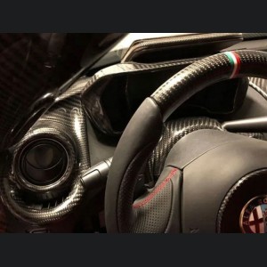 Alfa Romeo 4C Interior A/C Vent Trim Kit - Carbon Fiber - Coupe