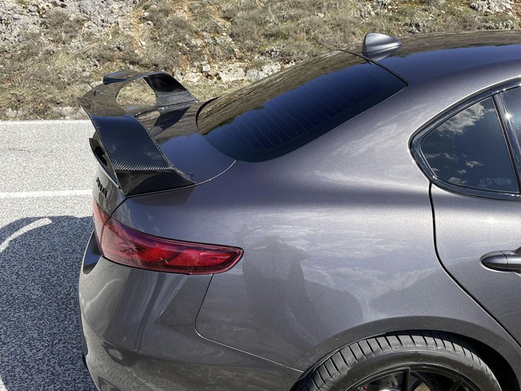Alfa Romeo Giulia Trunk Spoiler - Carbon Fiber - GTam Style - Feroce Carbon - Scratch & Dent