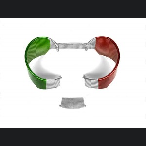 Alfa Romeo Giulia Instrument Cluster Cover - Carbon Fiber - QV Model - Italian Theme