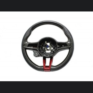 Alfa Romeo Giulia Steering Wheel Trim - Carbon Fiber - Side Cover Set - QV Model