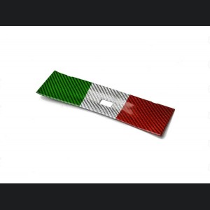 Alfa Romeo Giulia USB Trim Frame Cover - Carbon Fiber - Italian Theme