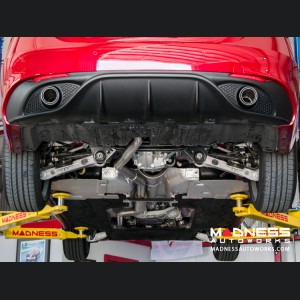 Alfa Romeo Giulia Performance Exhaust - 2.0L - MADNESS - Monza - No Tips 