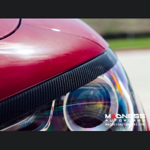 Alfa Romeo Stelvio Headlight Trim Kit - Carbon Fiber