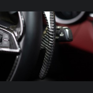  Alfa Romeo Stelvio Paddle Shifter Covers - Carbon Fiber