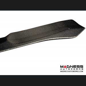 Alfa Romeo Giulia Front Spoiler - Carbon Fiber - QV Style - V2 - Feroce Carbon - Sport/ Ti/ Veloce