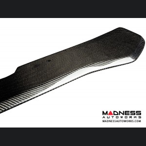 Alfa Romeo Giulia Front Spoiler - Carbon Fiber - QV Style - V2 - Feroce Carbon - Sport/ Ti/ Veloce