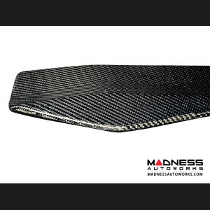 Alfa Romeo Giulia Front Spoiler - Carbon Fiber - QV Style - V2 - Feroce Carbon - Sport/ Ti/ Veloce