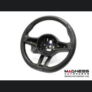 Alfa Romeo Stelvio Steering Wheel Trim - Carbon Fiber - Lower Center Trim - QV Model 
