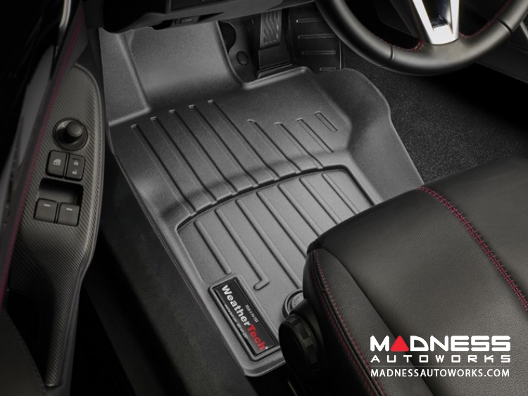 Alfa Romeo Tonale Floor Liners - Front + Rear - WeatherTech - Black