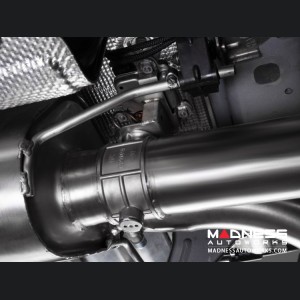 Alfa Romeo Stelvio Performance Exhaust - 2.9L QV - Ragazzon - Evo Line - Axle Back w/ Electronic Operated Valve - Dual Exit/ Quad Carbon Tips