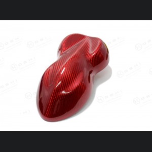 Alfa Romeo Giulia Rear Diffuser Lip - Carbon Fiber - Quadrifoglio Model - Red Candy 