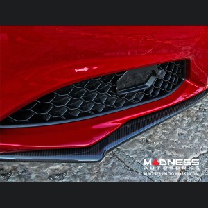 Alfa Romeo Giulia Front Spoiler - Carbon Fiber - Italia Style - Stile Italia - Base Model - V1 - One Piece Design 