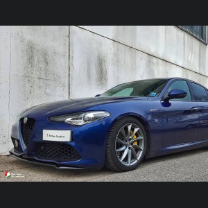 Alfa Romeo Giulia Front Spoiler - Carbon Fiber - Italia Style - Stile Italia - Sport/ Ti/ Veloce - V3