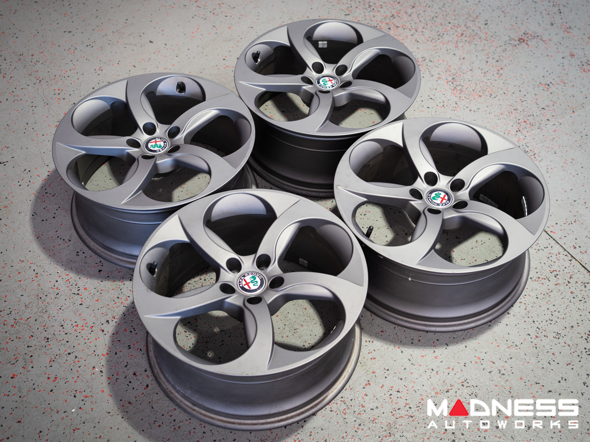 Alfa Romeo Giulia - Genuine Alfa Wheels - Grey, 6CP09U30AA for Alfa Romeo
