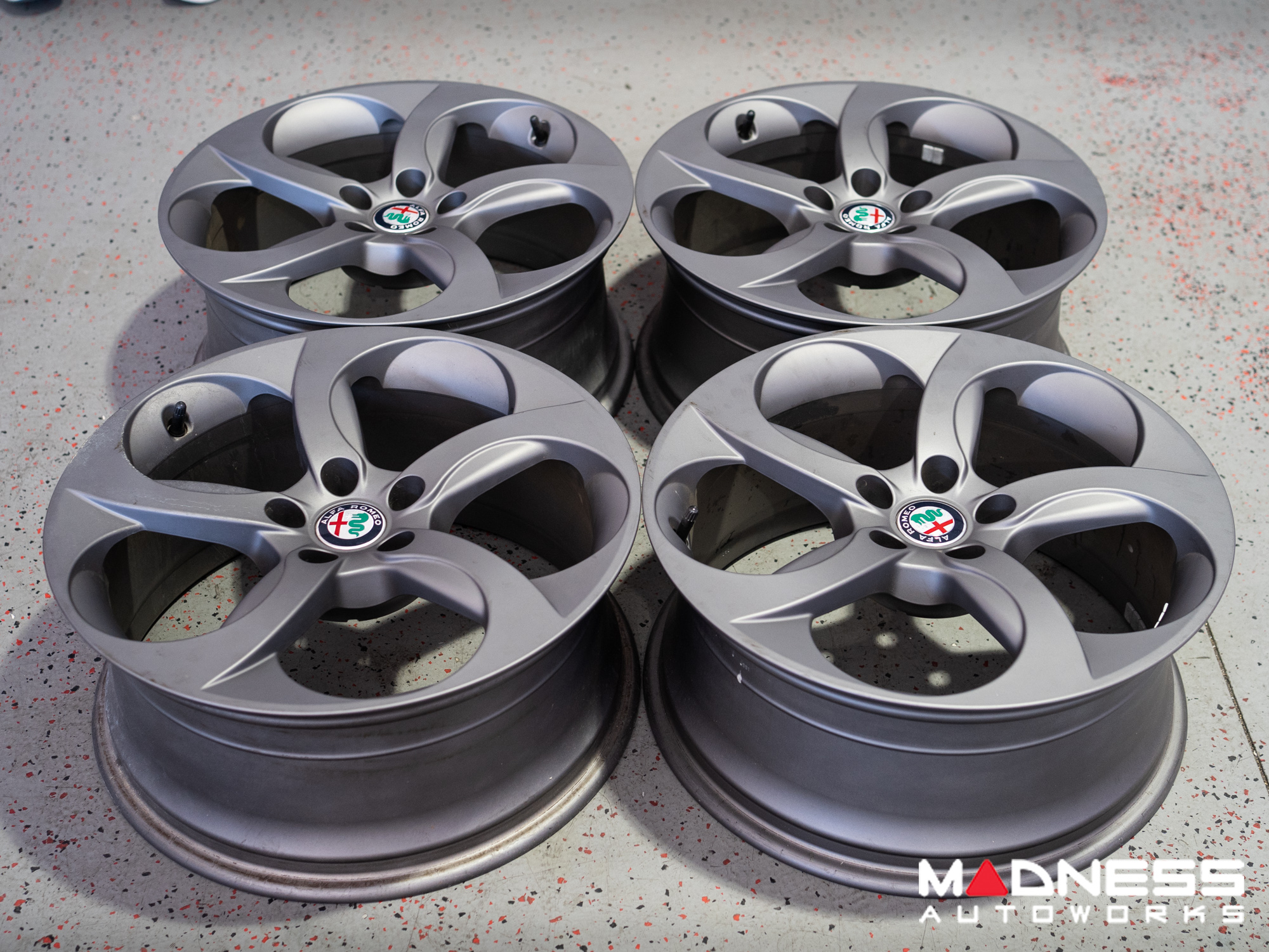 Alfa Romeo Giulia - Genuine Alfa Wheels - Grey, 6CP09U30AA for Alfa Romeo