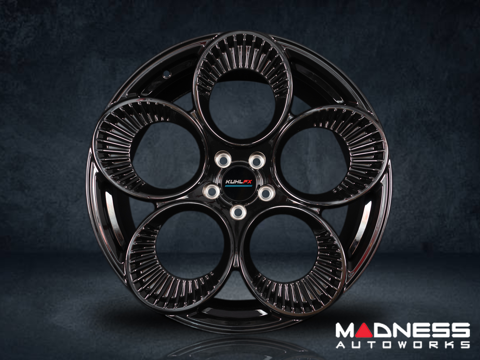 Giulia Rims Alfa Romeo Giulia Custom Wheels - KuhlFX - Forged - Gloss Black - set ...