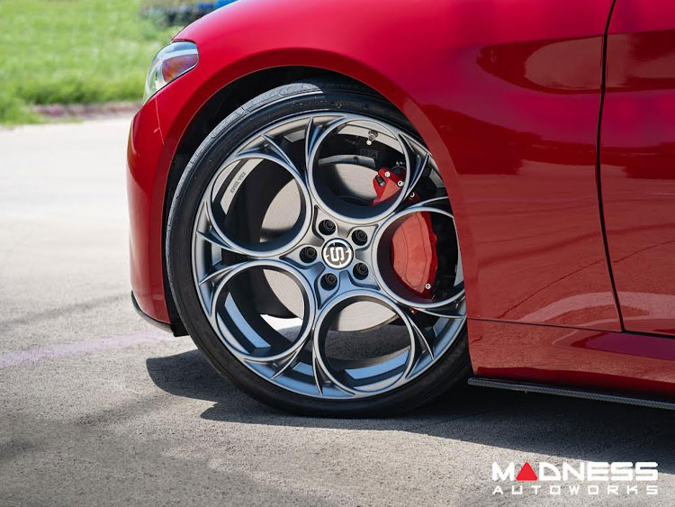 Alfa Romeo Giulia Custom Wheels - FONDMETAL - Silver Face, SCUDERIA20 ...