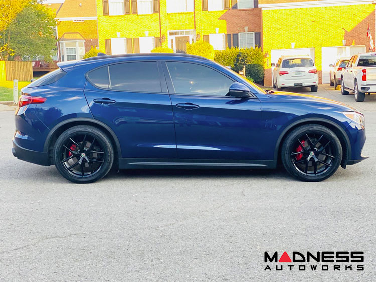 Alfa Romeo Stelvio Lowering Springs by MADNESS - Sport Plus, 912028 for ...