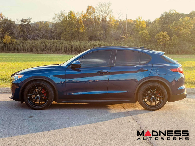 Alfa Romeo Stelvio Lowering Springs by MADNESS - Sport Plus, 912028 for ...