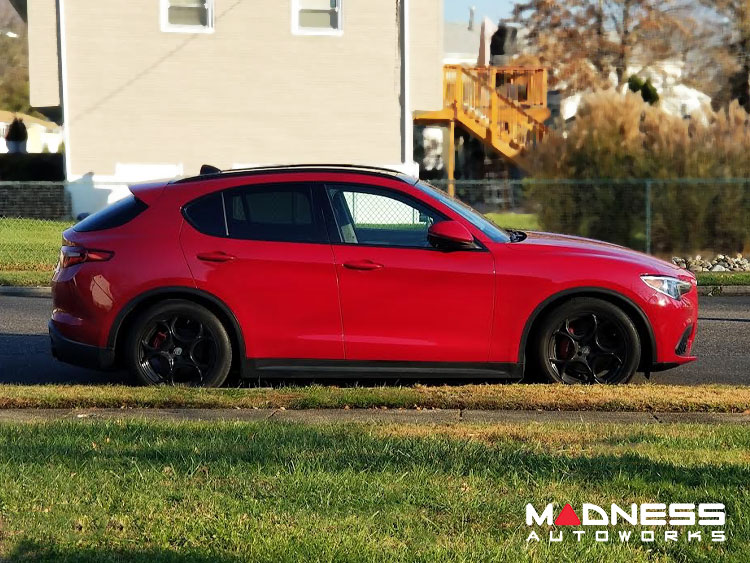 Alfa Romeo Stelvio Lowering Springs by MADNESS - Sport Plus, 912028 for ...