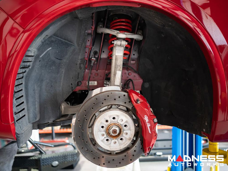 Alfa Romeo Stelvio Lowering Springs by MADNESS - Sport Plus ...