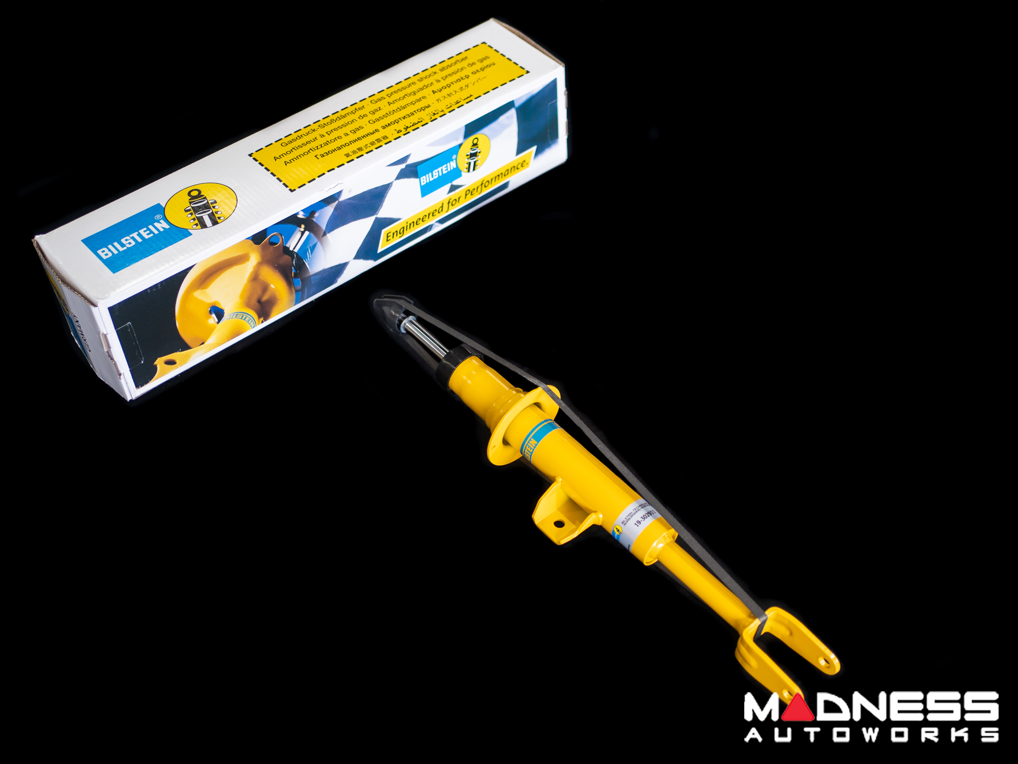 Alfa Romeo Stelvio Strut Assembly - Front Left - Bilstein - B6  