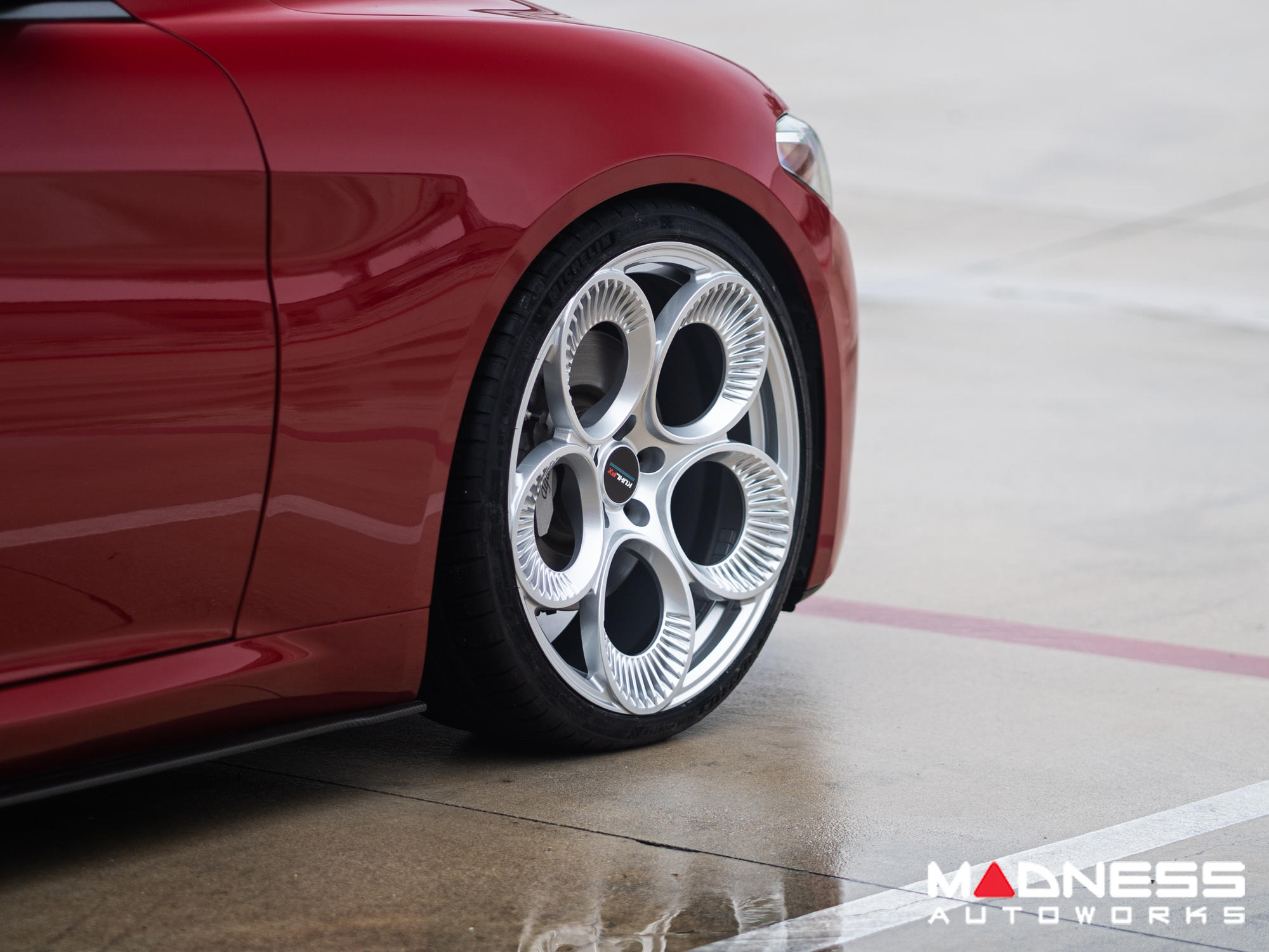 Alfa Romeo Giulia Custom Wheels - KuhlFX - Forged - Gloss Silver - set ...